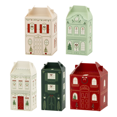 VIL1108 -  Christmas Village Treat Boxes