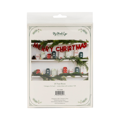 VIL1108 -  Christmas Village Treat Boxes