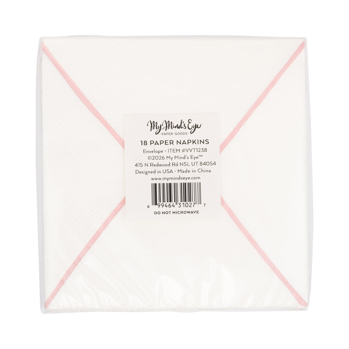 VVT1238 - Envelope Shaped Dinner Napkin