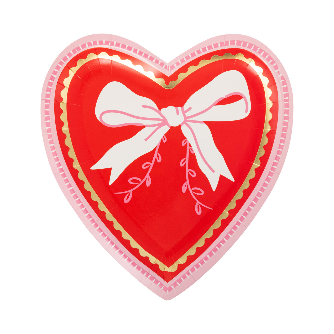 VVT1240 - Vintage Heart Shaped Plate Set