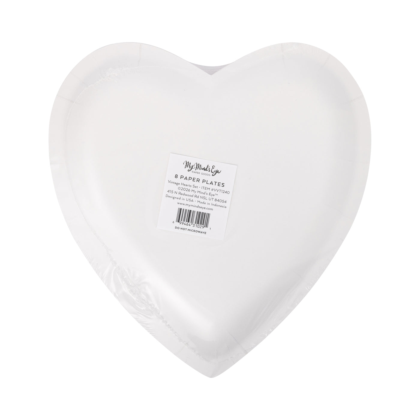 VVT1240 - Vintage Heart Shaped Plate Set