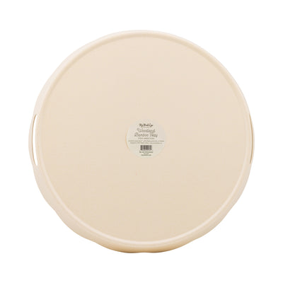 WDC1230 - Woodland Christmas Bamboo Tray - Round