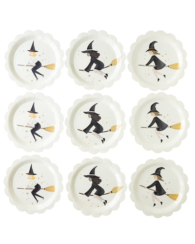 WHH1041 -  Witching Hour Witches Paper Plate Set