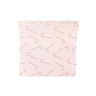 WHM1020 - Whimsy Santa Candy Cane Paper Table Runner