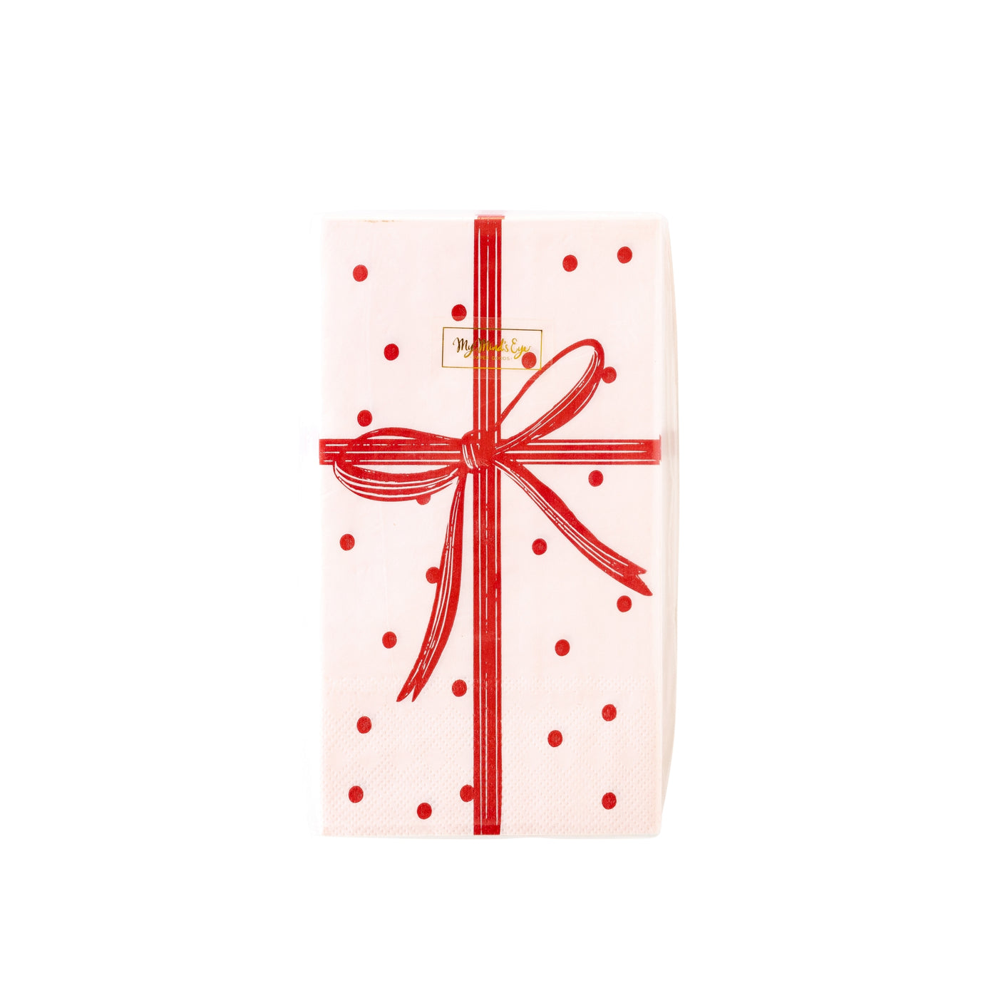 WHM1039 - Whimsy Santa Present Paper Dinner Napkin