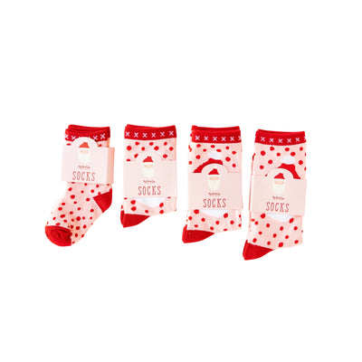 WHM1051 -  Whimsy Santa Head Socks