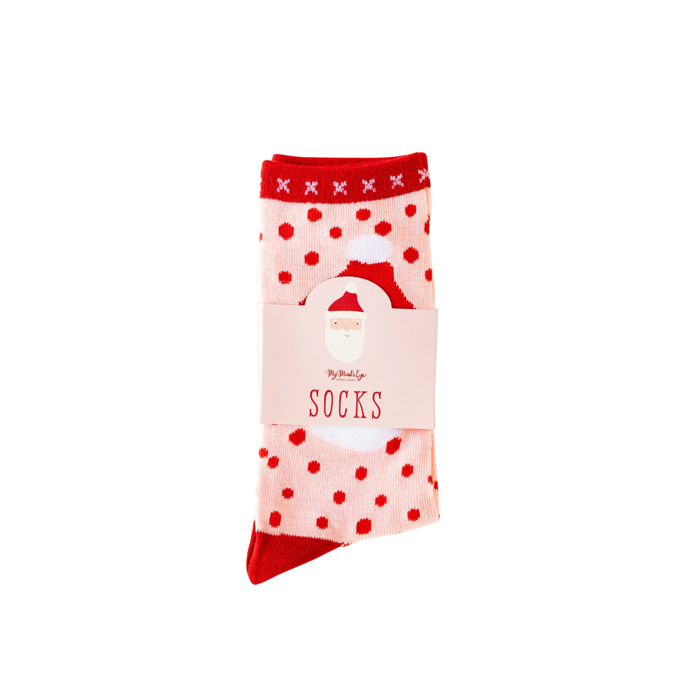 WHM1051 -  Whimsy Santa Head Socks