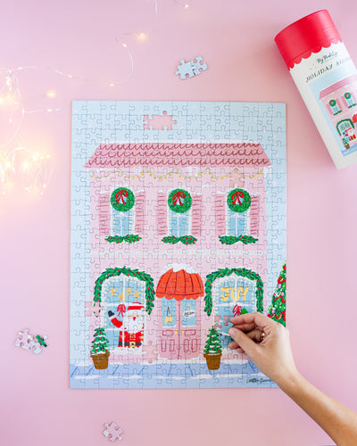 WHM1120 - Whimsical Holiday Shoppe Christmas Puzzle