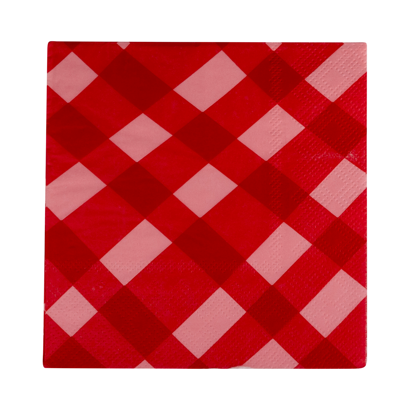 WHM1138 - Plaid Cocktail Napkin