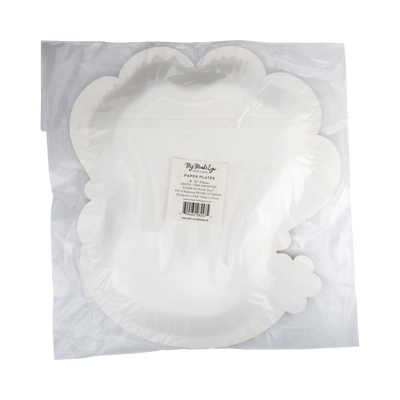 WHM1140 - Santa Face Shaped Paper Plate