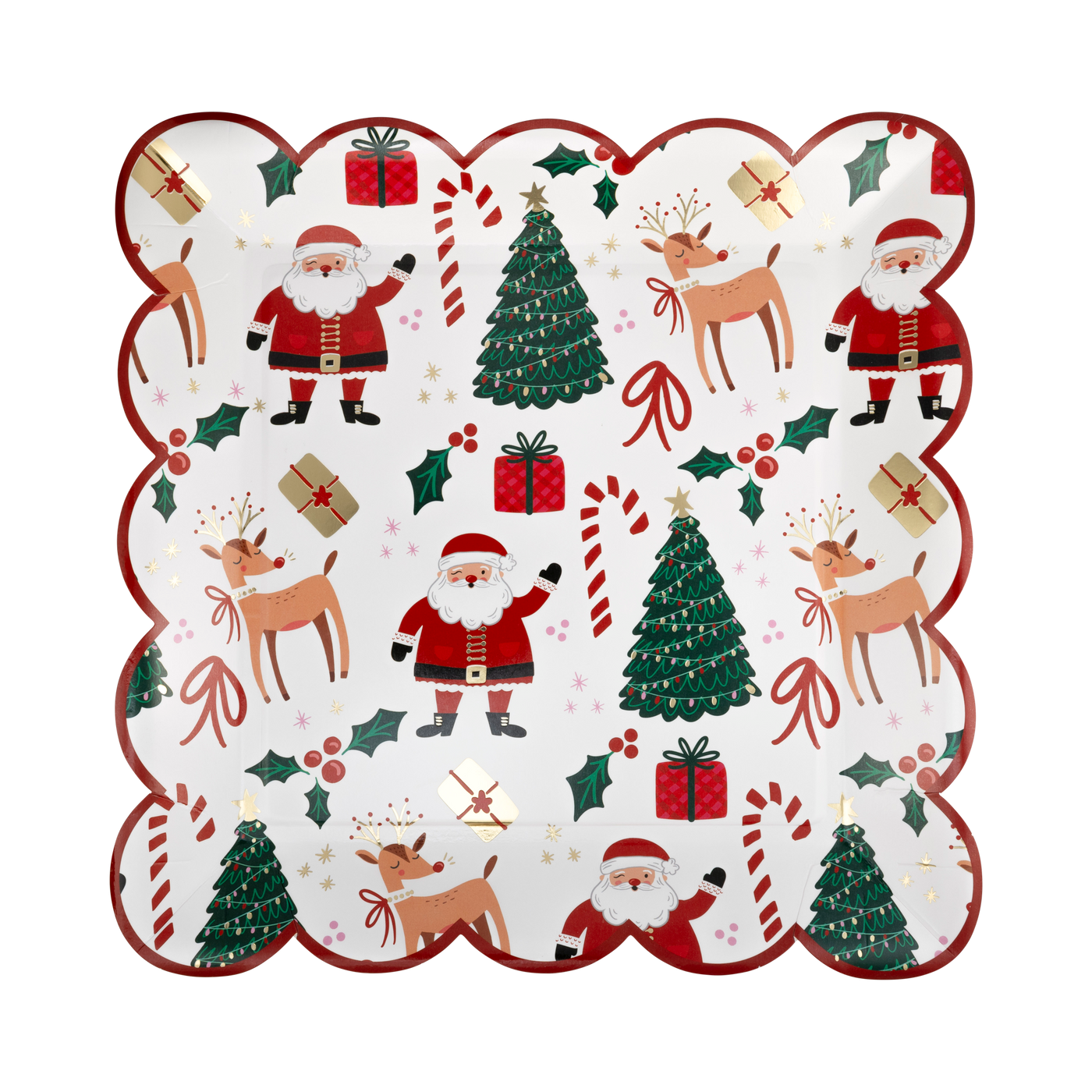 WHM1145 - Whimsy Christmas Scatter 10" Plate