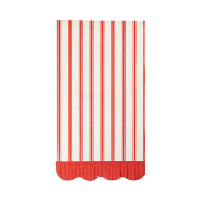 WNT1239 - Red Striped Dinner Napkin