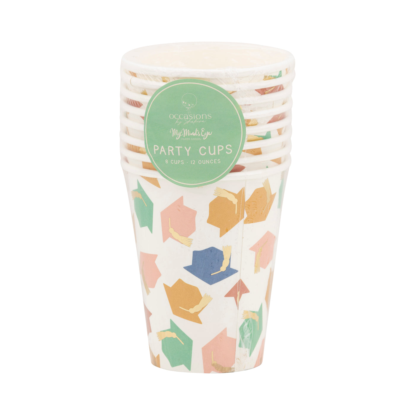 YGD1111 - Occasions by Shakira - Colorful Caps Party Cup