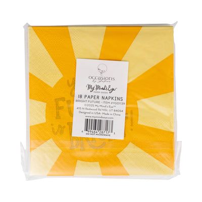 YGD1139 - Occasions By Shakira - Bright Future Cocktail Napkin
