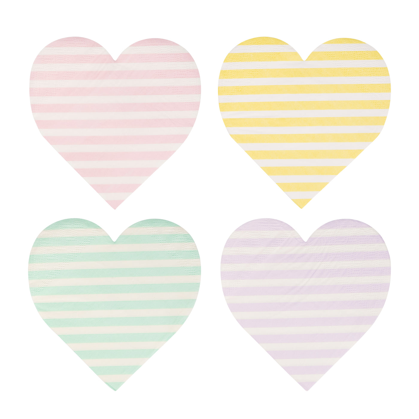 CVH1139 - Striped Hearts Napkin Set