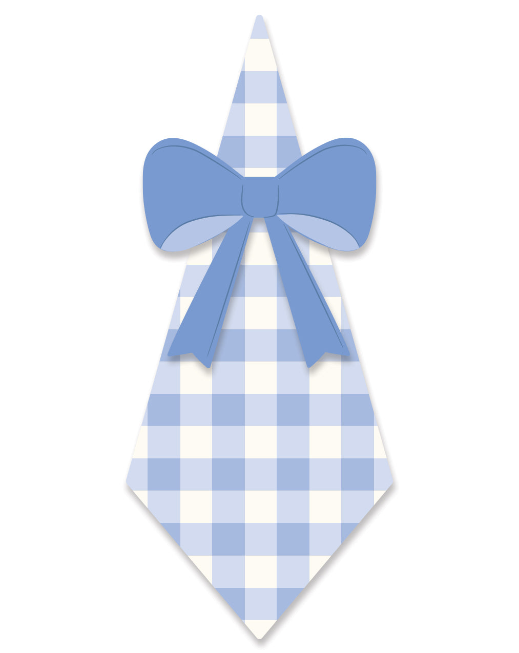 PLNP871 - Gingham Guest Napkin and Ring Set