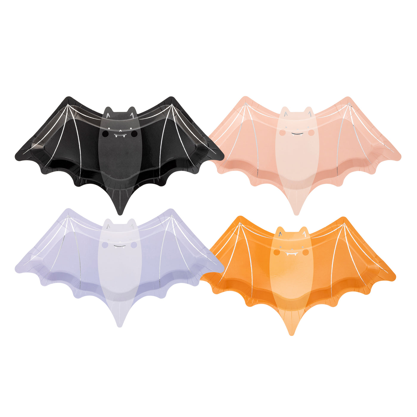 PLPL467 - Bat Shaped Plate Set