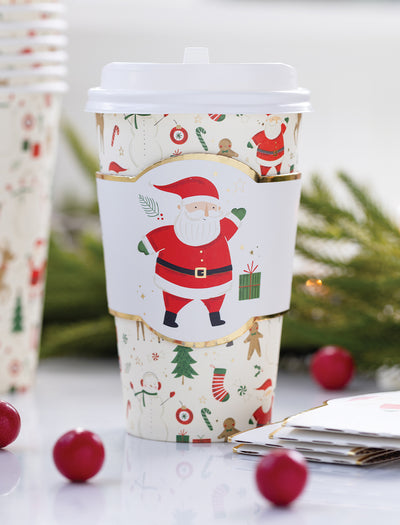 PLTG453 -  All Over Santa To-Go Cup Set