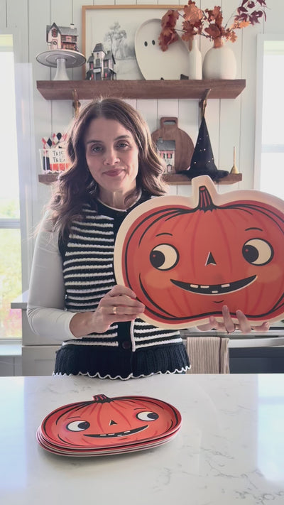 VHP1230 - Pumpkin Bamboo Tray