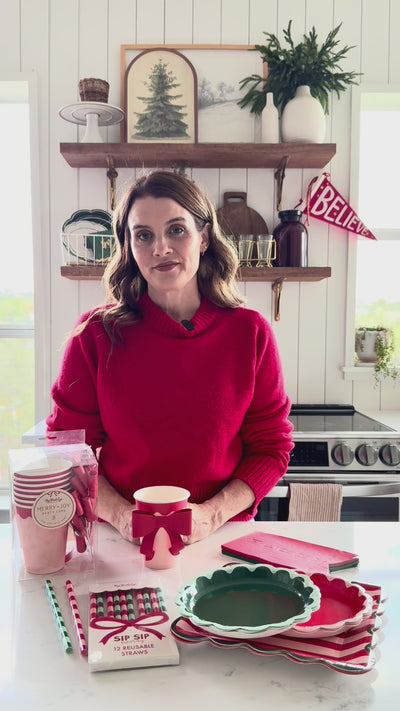 MJY1210 - Red and Pink Cup with Bow
