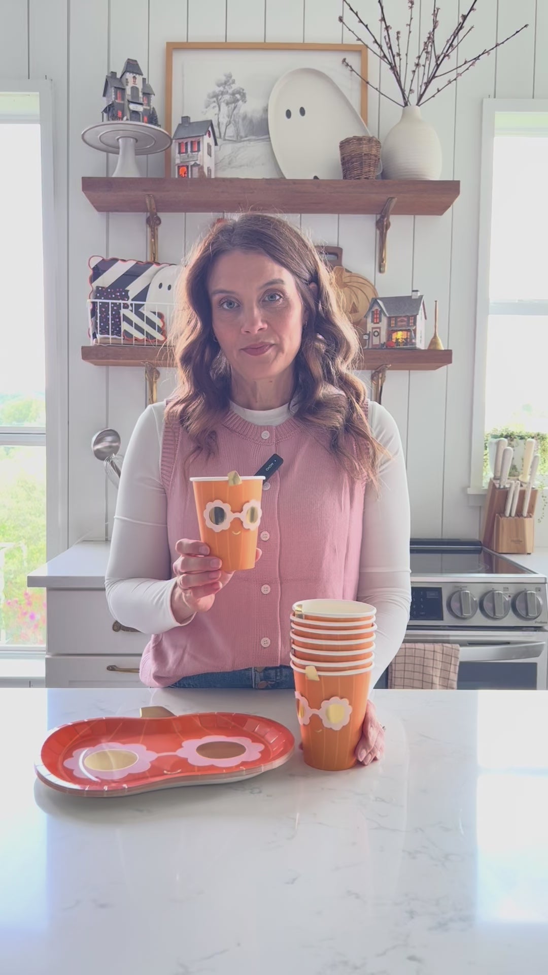 GVP1210 - Groovy Pumpkin Party Cup