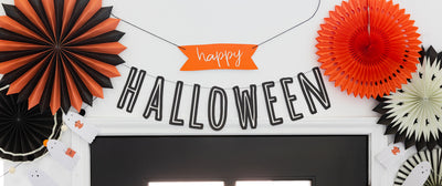 BCH903 -  Boo Crew Happy Halloween Banner