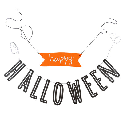 BCH903 -  Boo Crew Happy Halloween Banner
