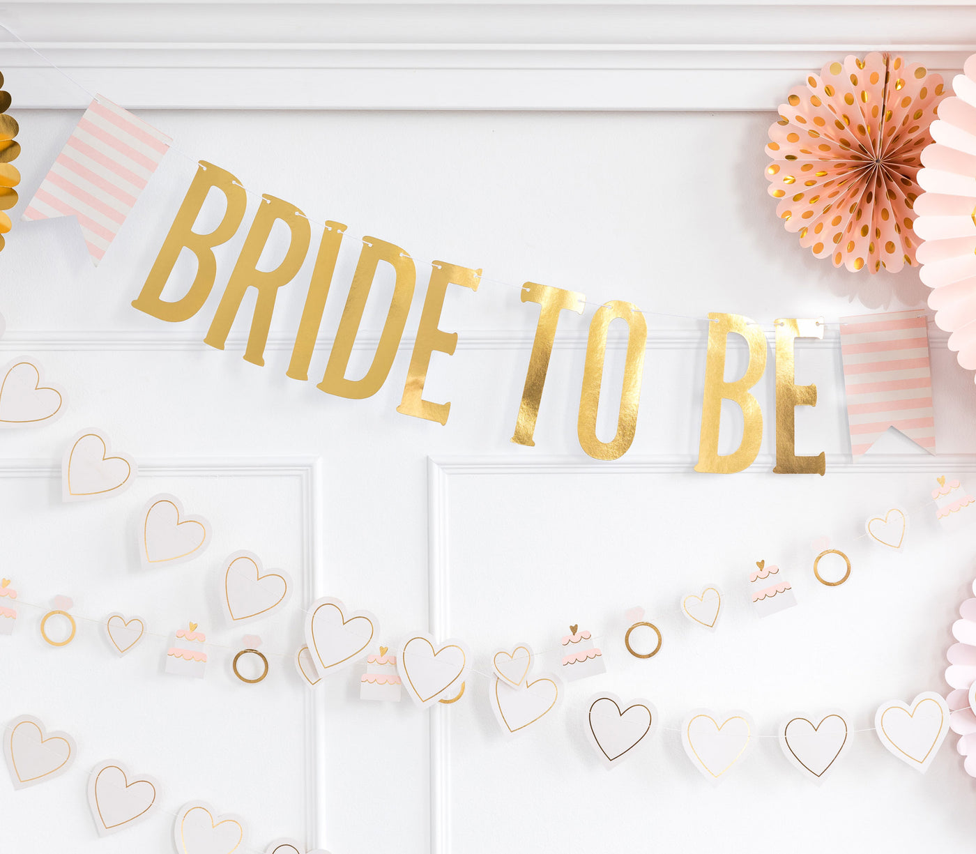 BTB702-Bride To Be Word Banner