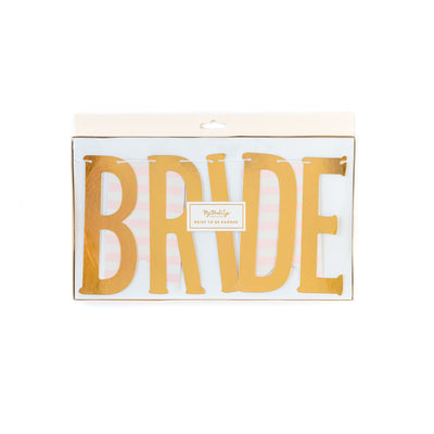 BTB702-Bride To Be Word Banner