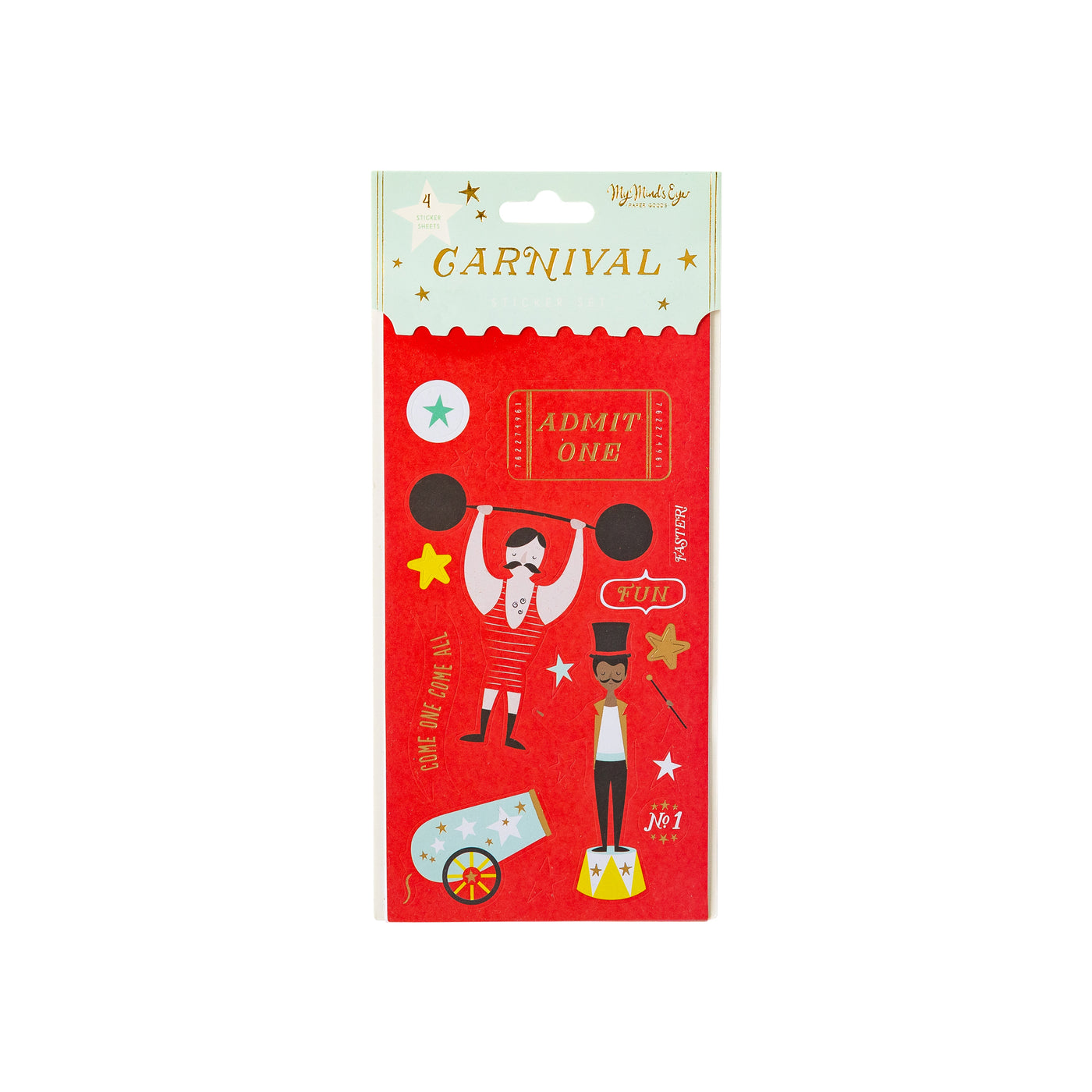 CAR909 -  Carnival Sticker Set