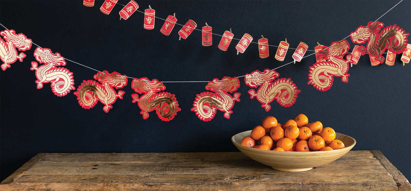 CNY105 - Chinese New Year Dragon Banner