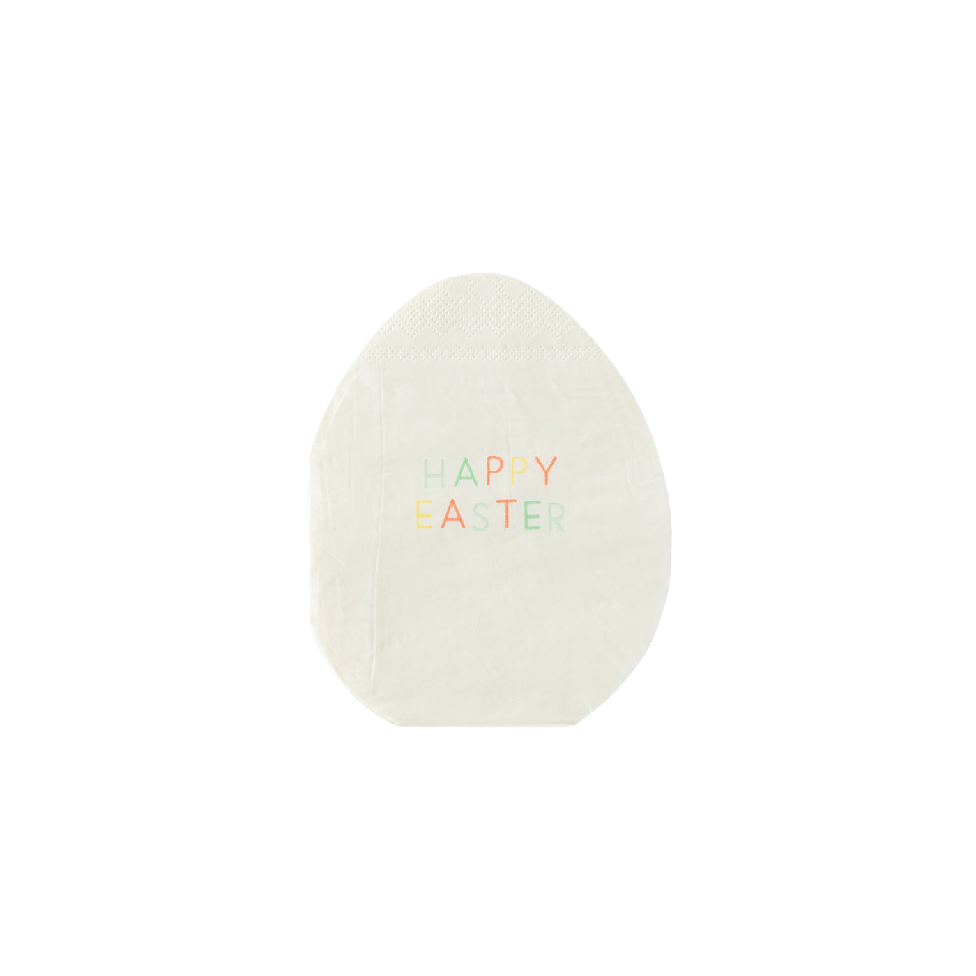 EAS839 - Easter Egg Shaped Paper Napkin