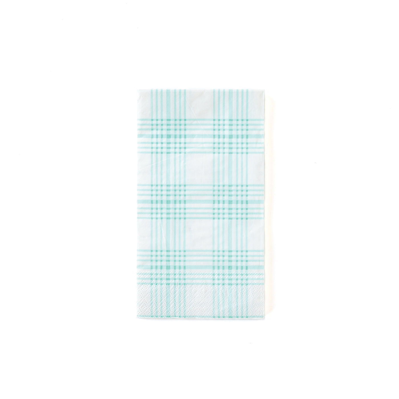 PGB846 - Blue Plaid Guest Paper Napkin