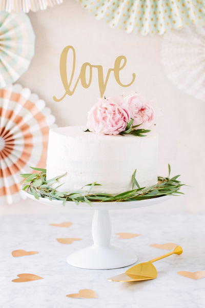 FYP301 - Fancy Cake Topper Love