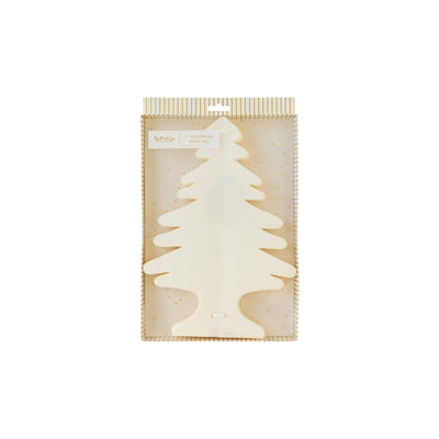 GLD907 - Golden Holiday Medium Paper Tree Decor