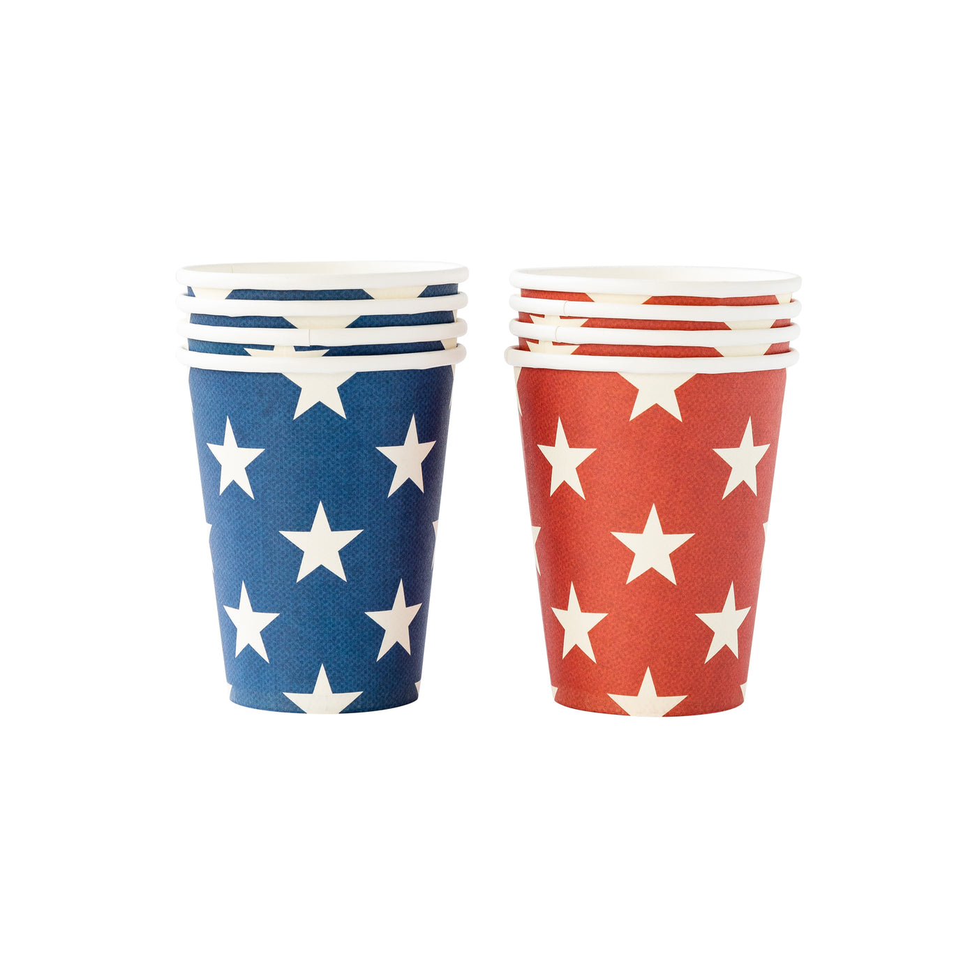 HAM915 - Red and Blue Star Paper Cups