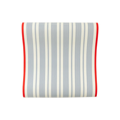 HAM923 - Red and Blue Striped Table Runner
