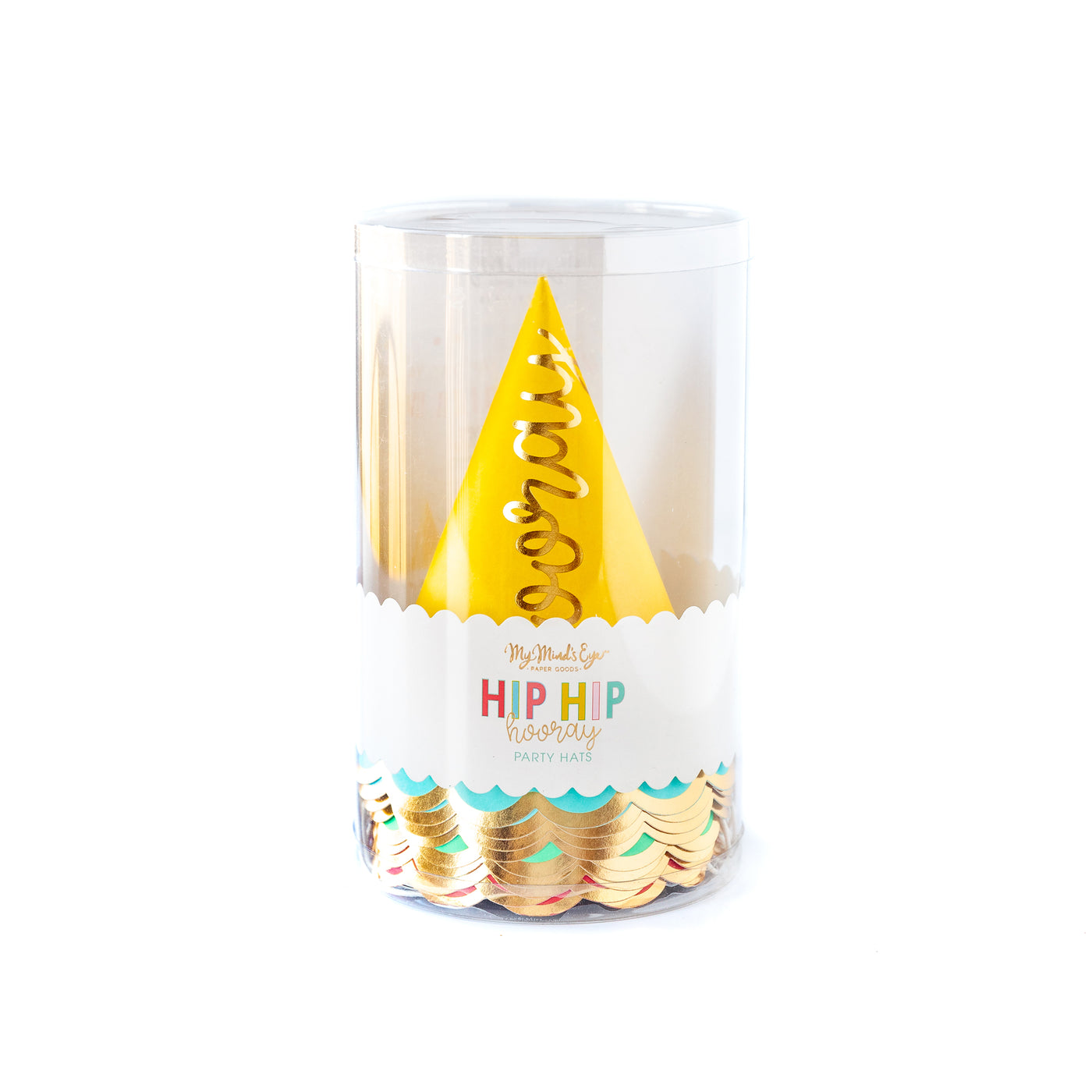HBD708-Hip Hip Hooray Party Hats