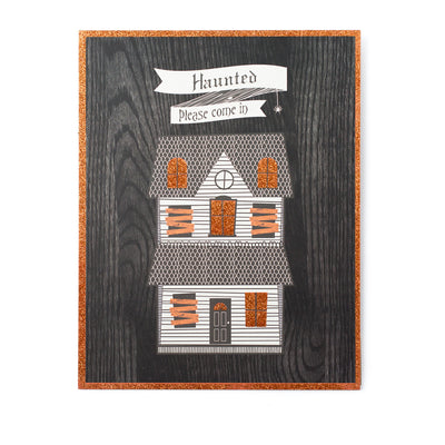 Halloween Haunted House Banner