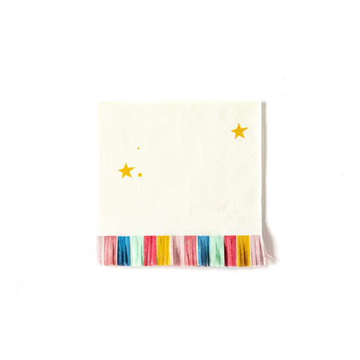 MAG739 - Magical Cocktail Fringed Napkins