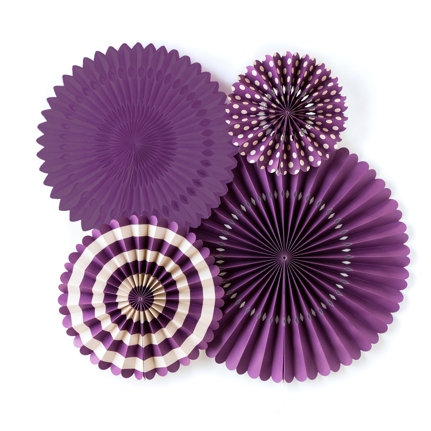 PGB609-Basic Purple Fan Set