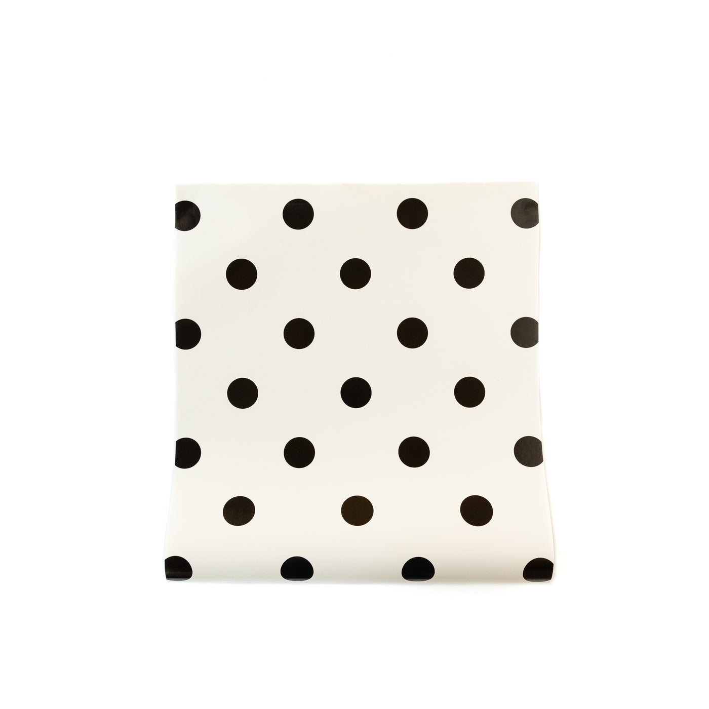 PGB816 - Cream with Black Dots Paper Table Runner