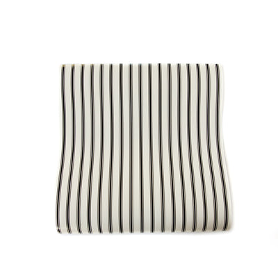 PGB817 - Cream with Black Stripe Paper Table Runner