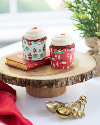 PLCC17 - Ornaments and Trucks Christmas Food Cups (50 pcs)