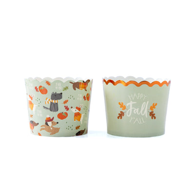 PLCC763 - Dogs in Sweaters Food Cups (50 pcs)