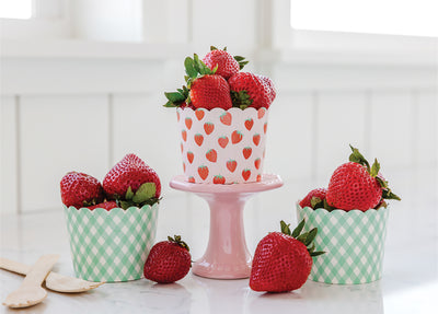 PLCC822 - Gold Foil Strawberry Food Cups