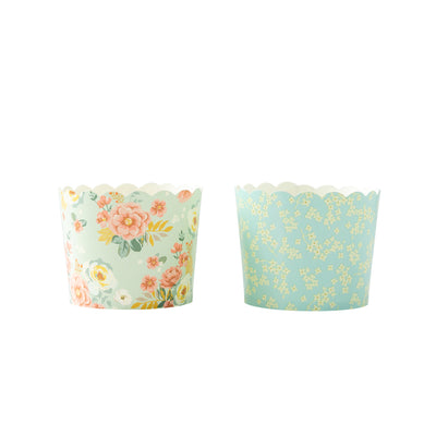 PLCC893 - Fabric Floral Food Cups
