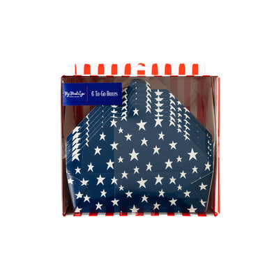 PLFB102 -  Blue Stars To Go Boxes