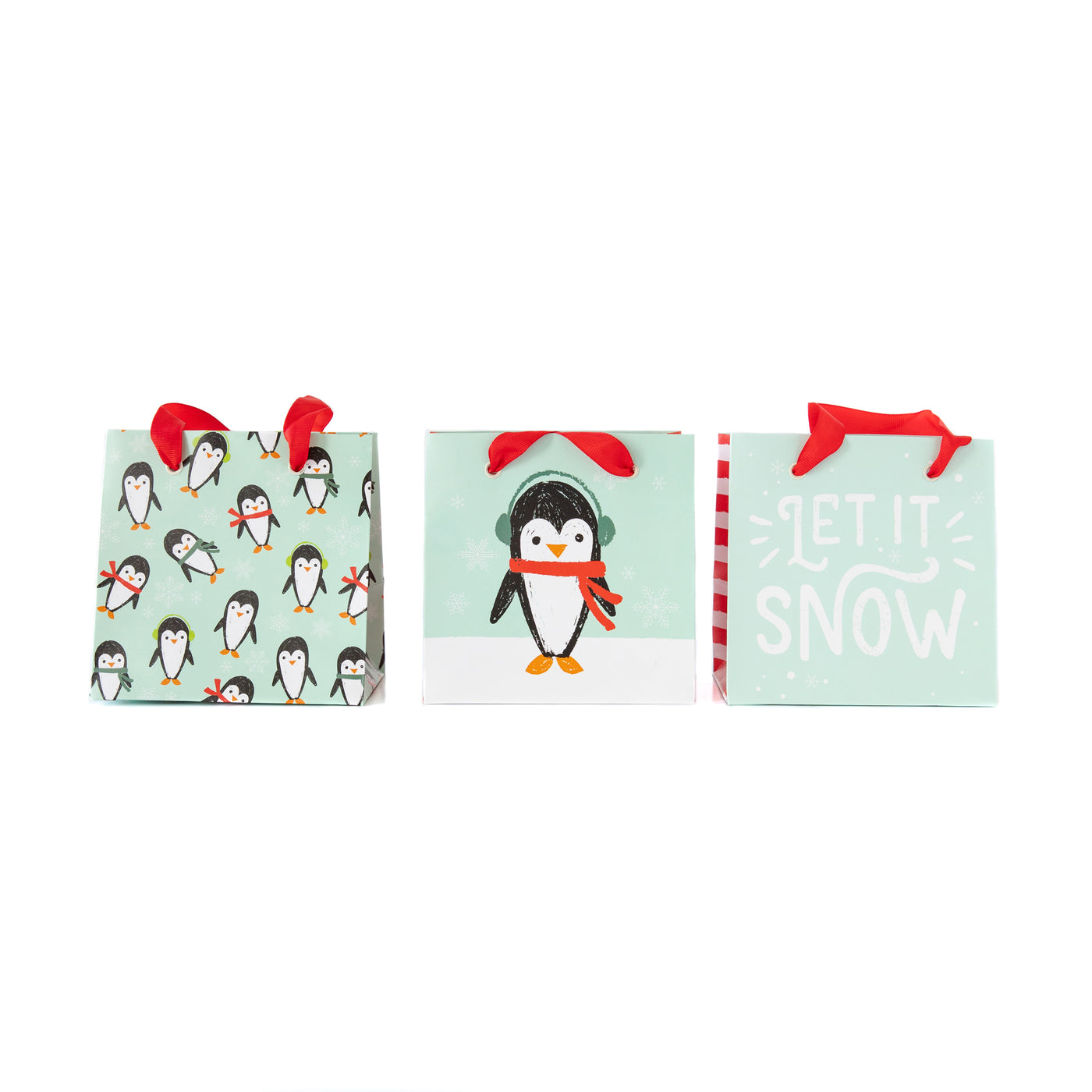 PLGBS17 - Christmas Animals Gift Bag Set of 6