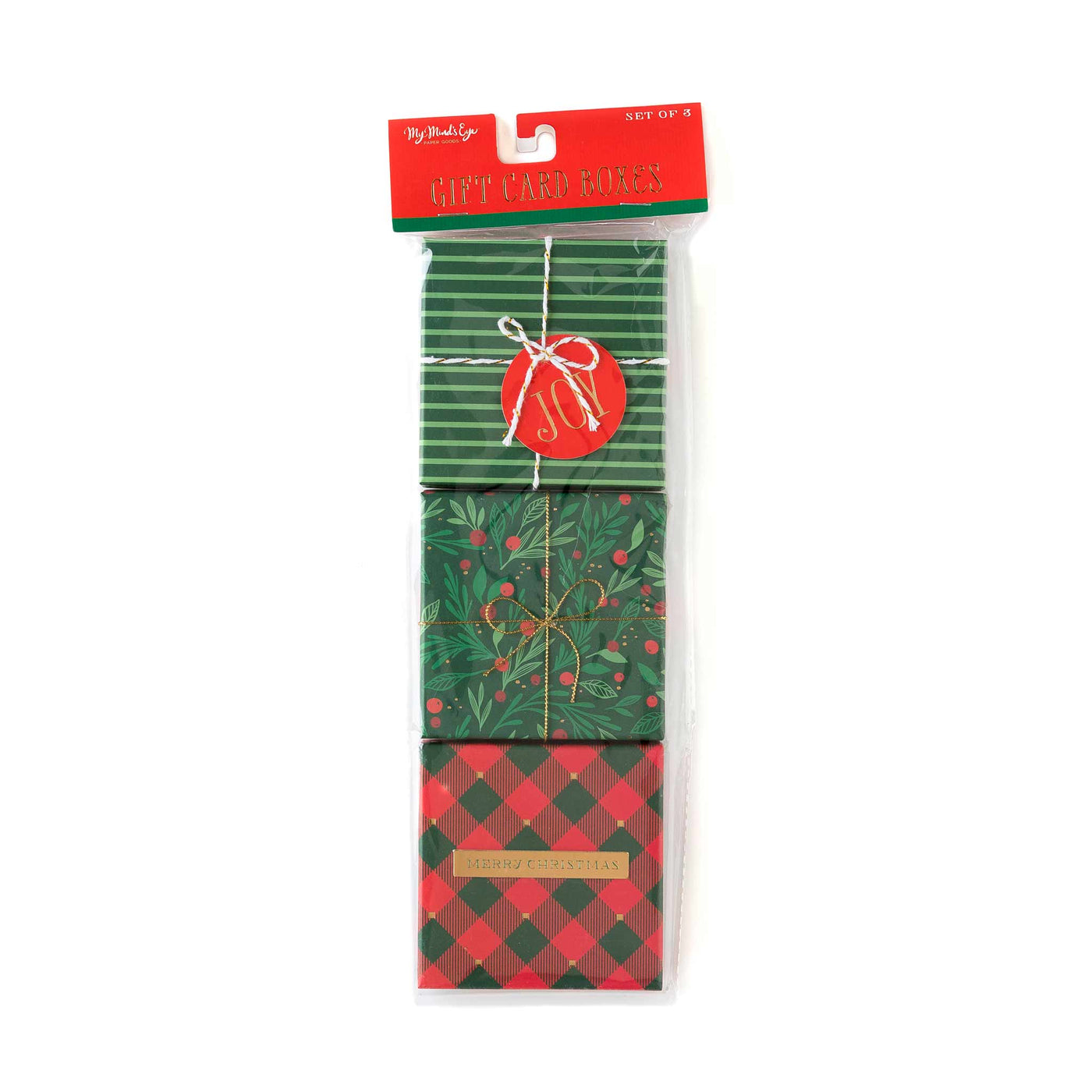 PLGC06 - Red and Green Gift Card Boxes
